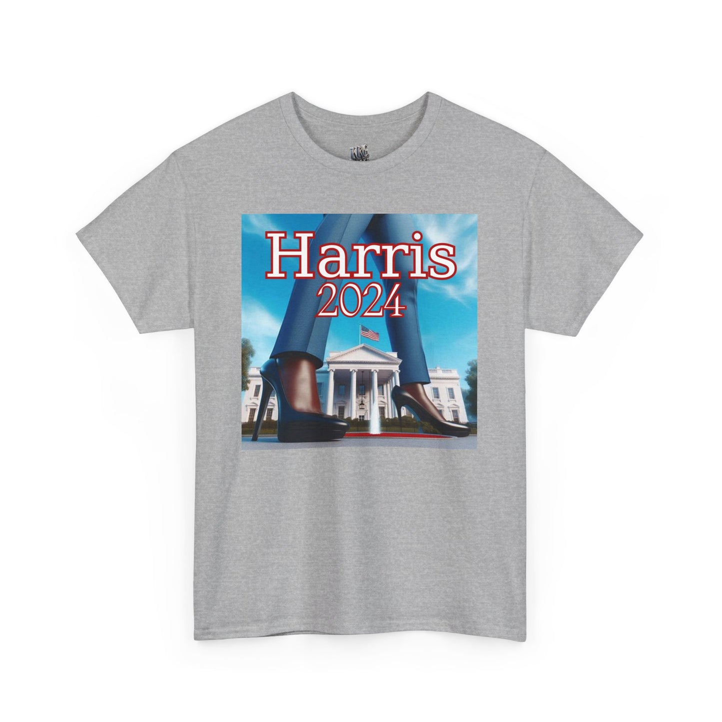 White Harris 2024 Unisex Heavy Cotton Tee