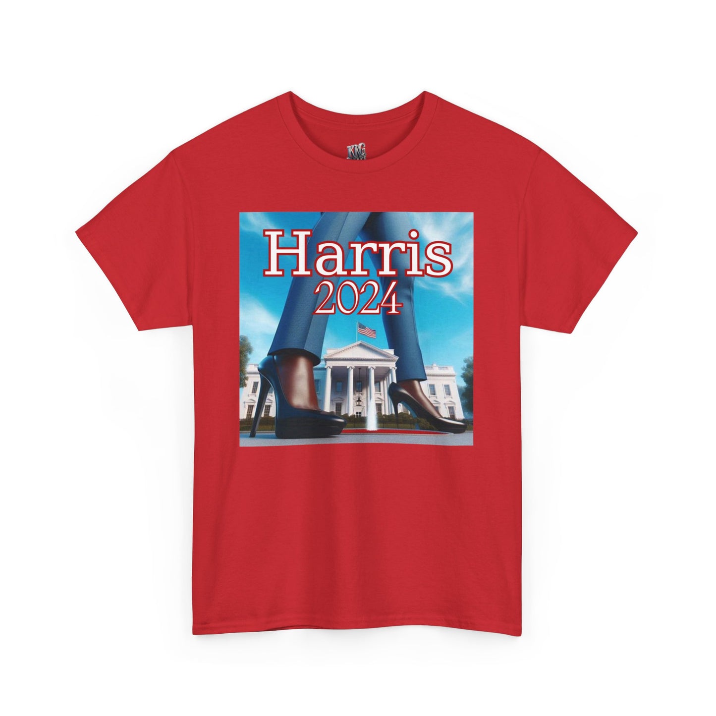 White Harris 2024 Unisex Heavy Cotton Tee