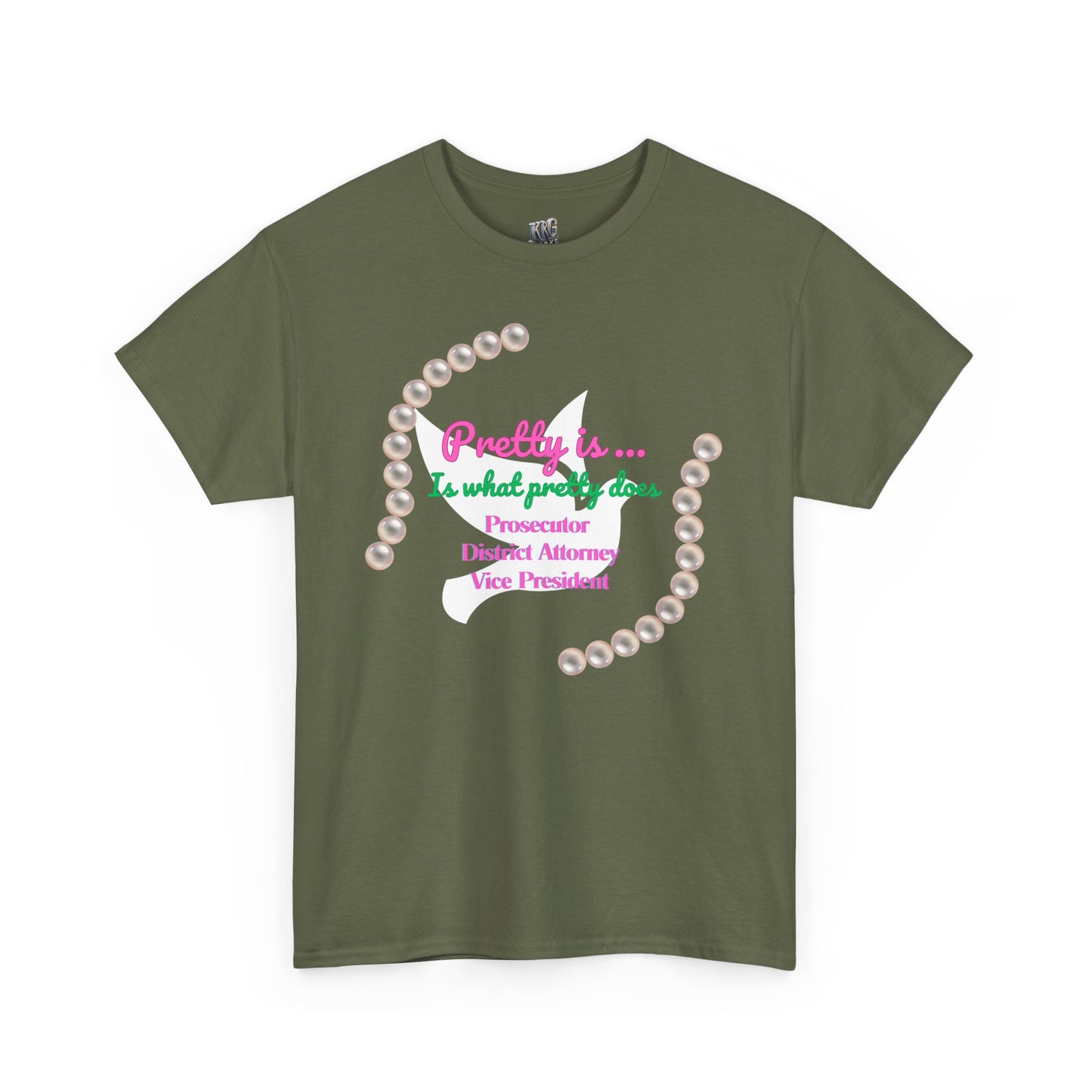 Dove and Pearls Unisex Heavy Cotton Tee