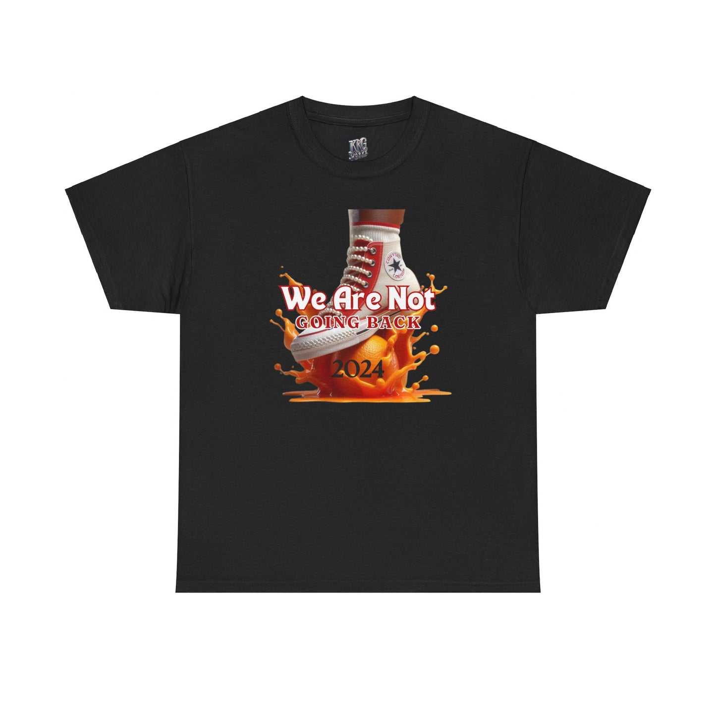 Red and White Chucks Unisex Heavy Cotton Tee