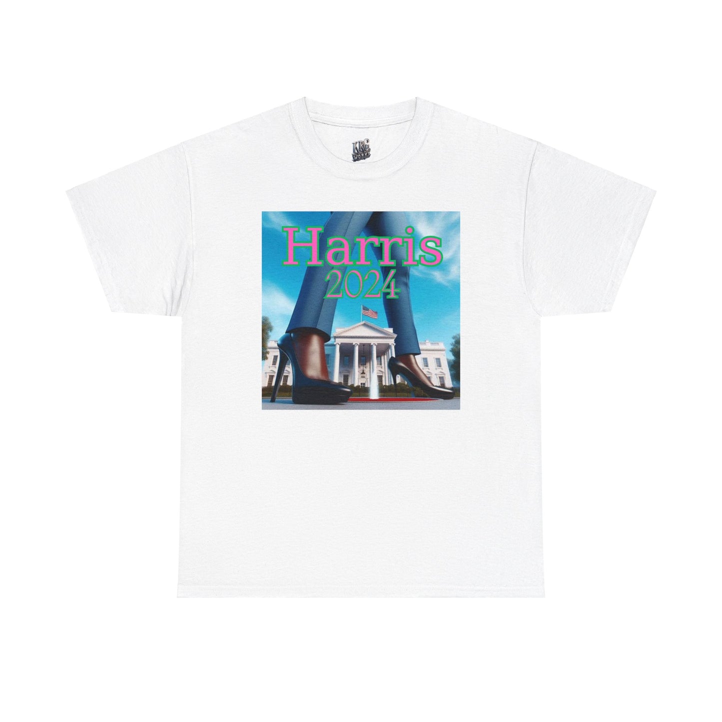 Pink Harris 2024 Unisex Heavy Cotton Tee