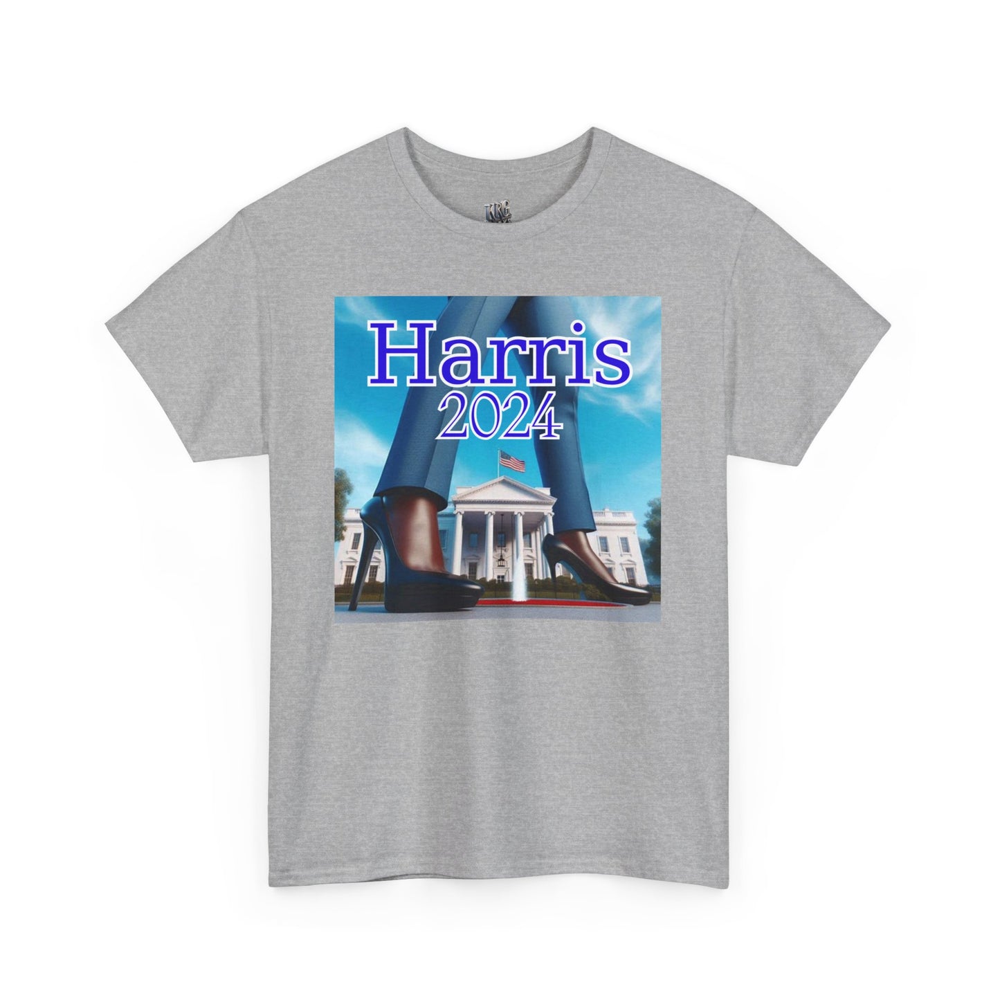 Royal Blue Harris 2024 Unisex Heavy Cotton Tee